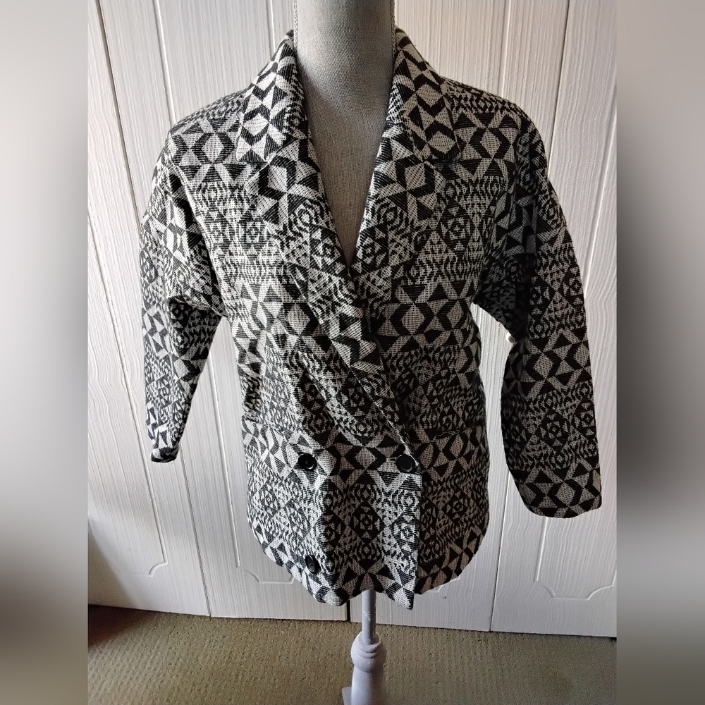 Womens Gap Double Front Button Jacket With Front … - image 2